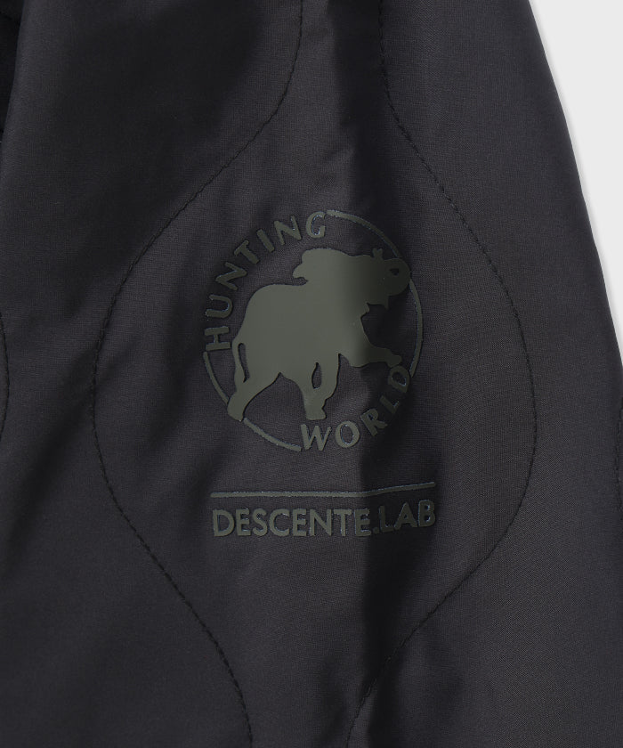 CRAFTED BY DESCENTE.LAB[インナーダウンロングスリーブシャツ FTZ45M]ブラック6234601008メンズ
