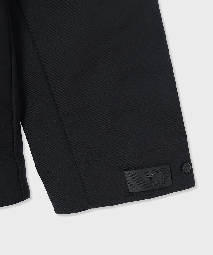 CRAFTED BY DESCENTE.LAB[ATYストレッチウーブン キルティングショートライナーコート FJK39M]ブラック6234600608メンズ