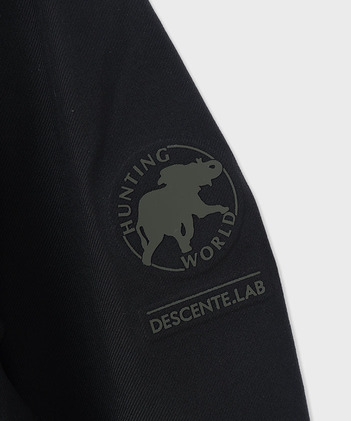 CRAFTED BY DESCENTE.LAB[ATYストレッチウーブン キルティングショートライナーコート FJK39M]ブラック6234600608メンズ