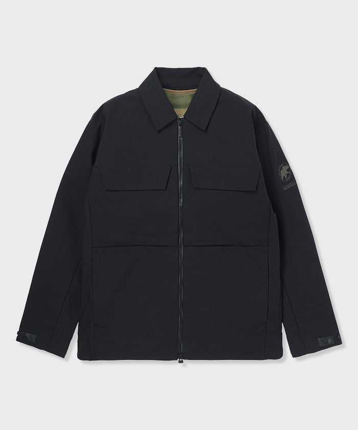 CRAFTED BY DESCENTE.LAB[ATYストレッチウーブン キルティングショートライナーコート FJK39M]ブラック6234600608メンズ (ブラック)