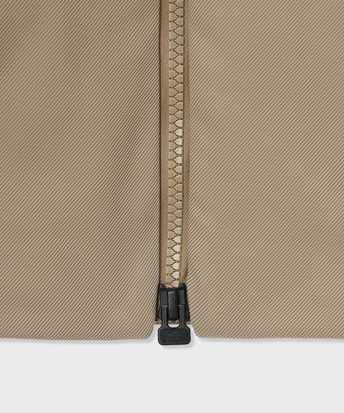 CRAFTED BY DESCENTE.LAB[ATYストレッチウーブン キルティングショートライナーコート FJK39M]ベージュ6234600632メンズ