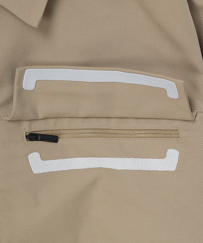 CRAFTED BY DESCENTE.LAB[ATYストレッチウーブン キルティングショートライナーコート FJK39M]ベージュ6234600632メンズ