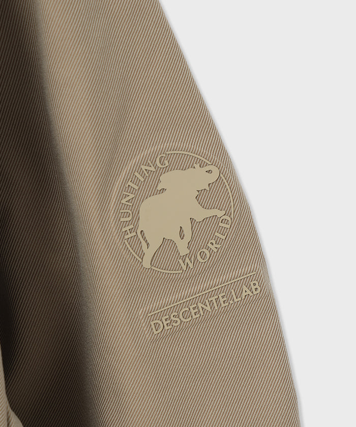 CRAFTED BY DESCENTE.LAB[ATYストレッチウーブン キルティングショートライナーコート FJK39M]ベージュ6234600632メンズ