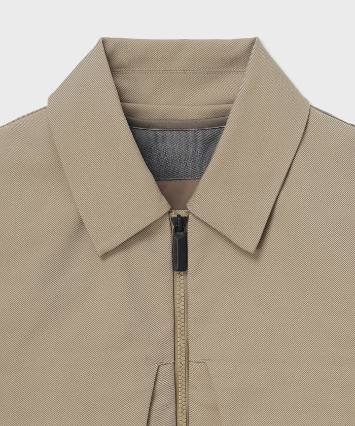 CRAFTED BY DESCENTE.LAB[ATYストレッチウーブン キルティングショートライナーコート FJK39M]ベージュ6234600632メンズ