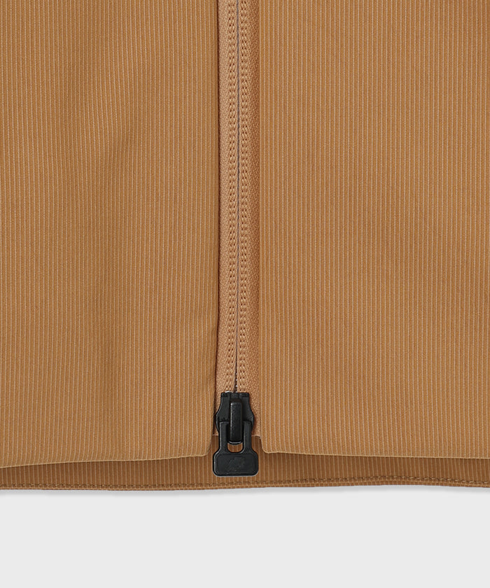 CRAFTED BY DESCENTE.LAB[ハードシェル アシンメトリーフィールドジャケット FWB61M]キャメル6234600434メンズ