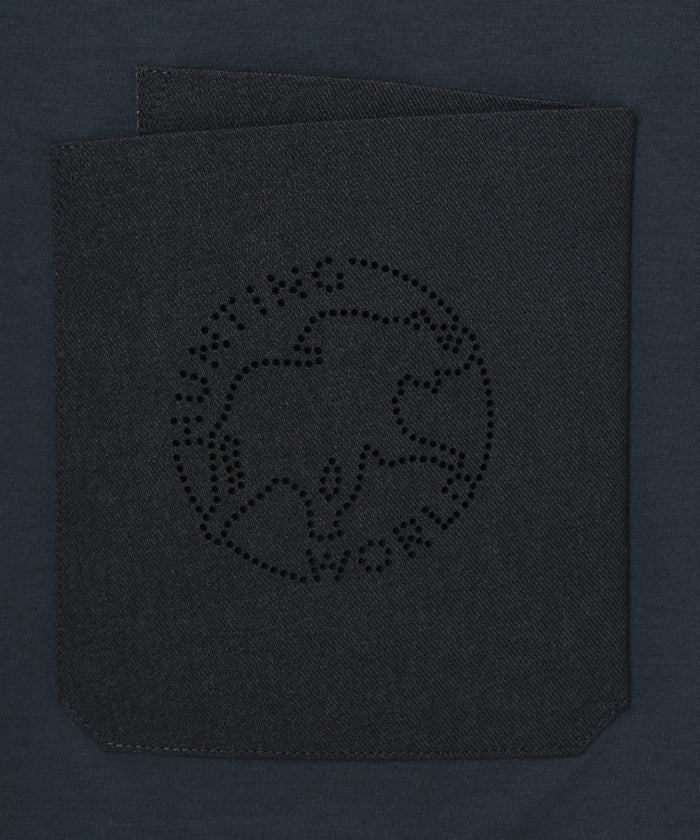 CRAFTED BY DESCENTE.LAB[プライムフレックス・プレーティングジャージ 長袖 FLT55M]ネイビー6234601478メンズ