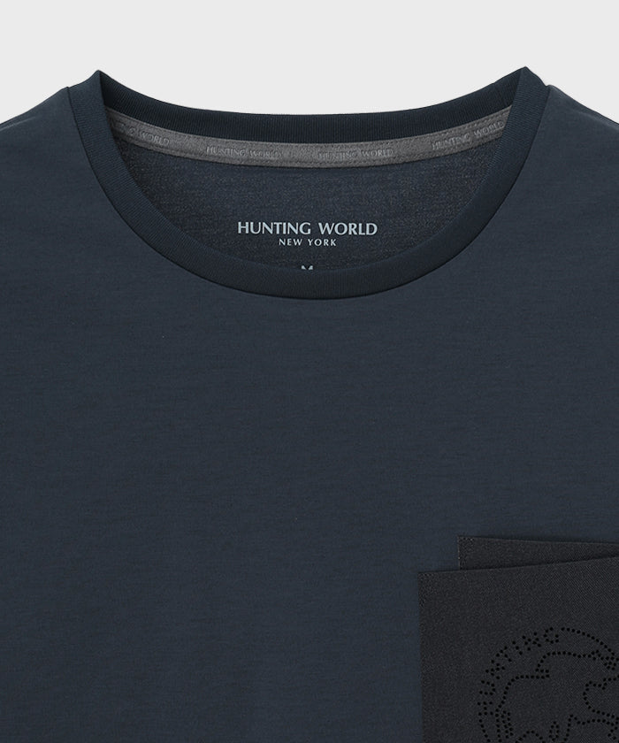 CRAFTED BY DESCENTE.LAB[プライムフレックス・プレーティングジャージ 長袖 FLT55M]ネイビー6234601478メンズ