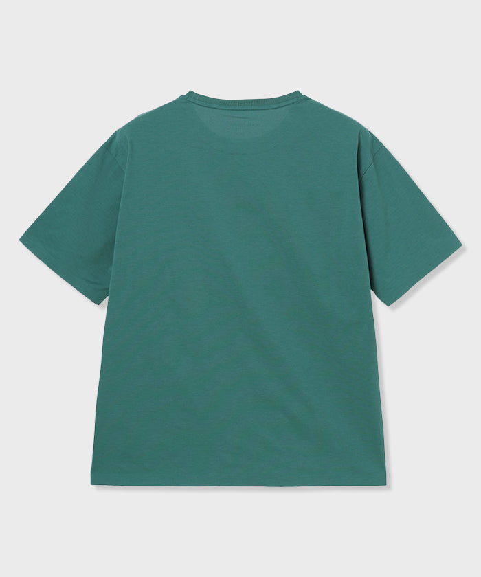 CRAFTED BY DESCENTE.LAB[プライムフレックス・プレーティングジャージ 半袖 FHS56M]グリーン6234601555メンズ