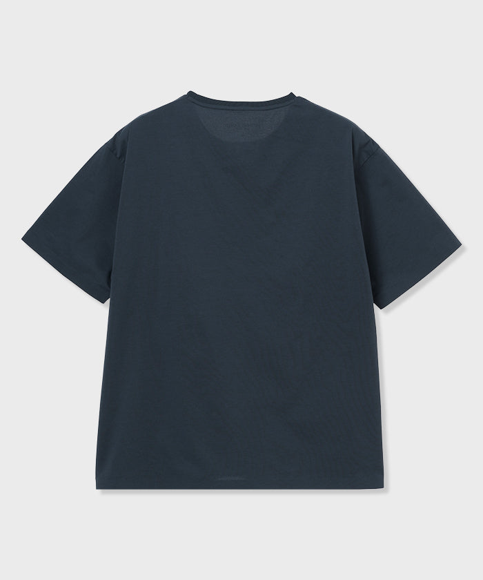 CRAFTED BY DESCENTE.LAB[プライムフレックス・プレーティングジャージ 半袖 FHS56M]ネイビー6234601578メンズ