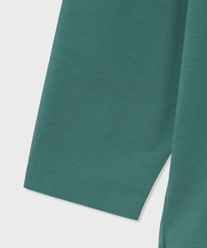 CRAFTED BY DESCENTE.LAB[プライムフレックス・プレーティングジャージ 長袖 FLT55M]グリーン6234601455メンズ