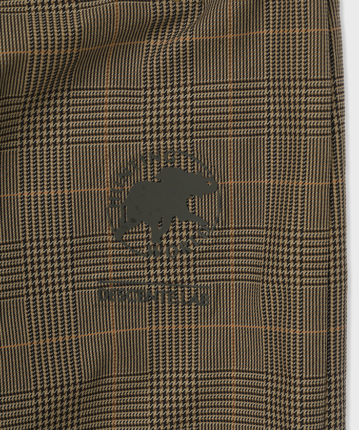 CRAFTED BY DESCENTE.LAB[ATYストレッチウーブン ワンタックカーブパンツ FLP04M]グレー6234600705メンズ