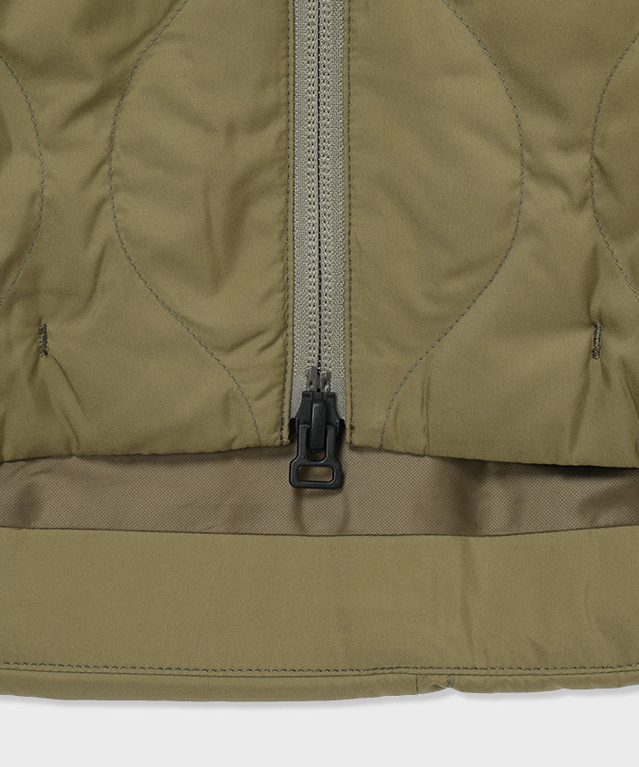 CRAFTED BY DESCENTE.LAB[インナーダウンロングスリーブシャツ FTZ45M]オリーブ6234601046メンズ