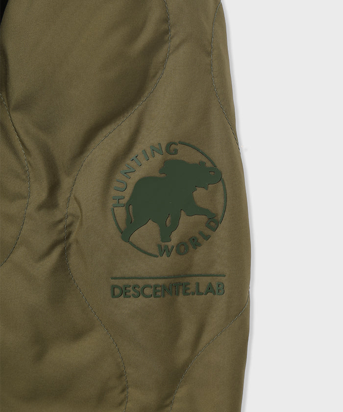 CRAFTED BY DESCENTE.LAB[インナーダウンロングスリーブシャツ FTZ45M]オリーブ6234601046メンズ