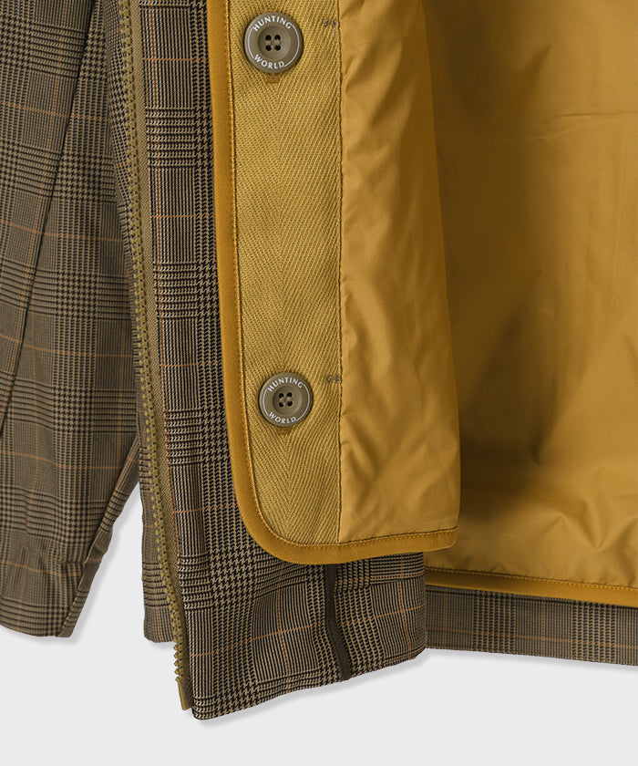 CRAFTED BY DESCENTE.LAB[ATYストレッチウーブン キルティングショートライナーコート FJK38M]グレー6234600505メンズ