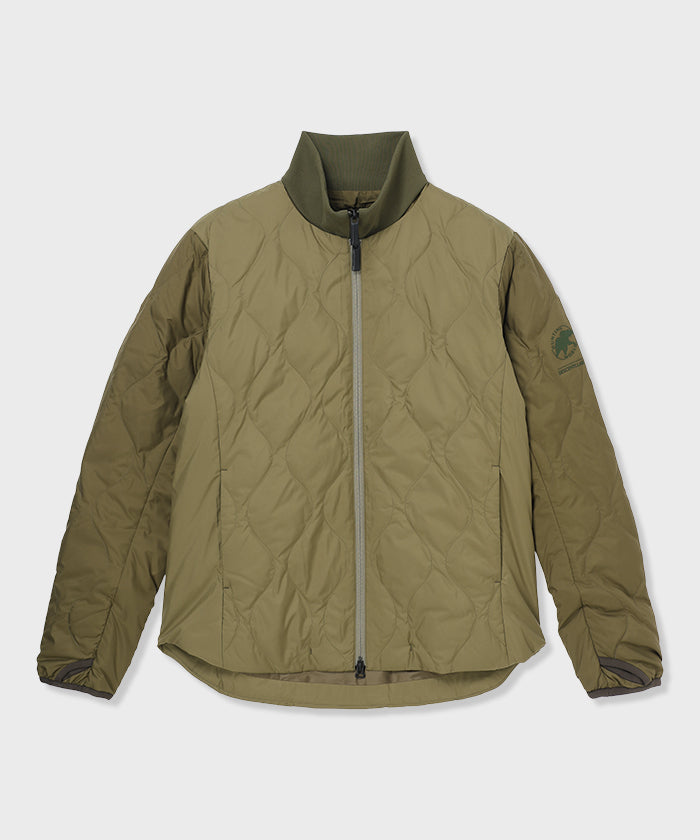 CRAFTED BY DESCENTE.LAB[インナーダウンロングスリーブシャツ FTZ45M]オリーブ6234601046メンズ (オリーブ)