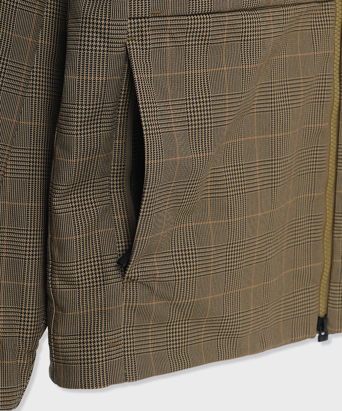 CRAFTED BY DESCENTE.LAB[ATYストレッチウーブン キルティングショートライナーコート FJK38M]グレー6234600505メンズ