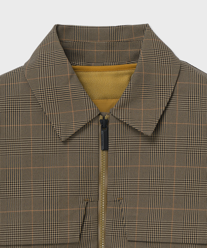 CRAFTED BY DESCENTE.LAB[ATYストレッチウーブン キルティングショートライナーコート FJK38M]グレー6234600505メンズ