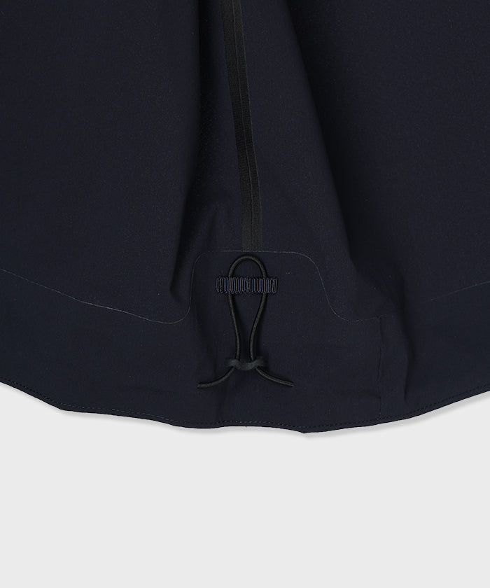 CRAFTED BY DESCENTE.LAB[タイプライタークロス ボクシーフィット長袖シャツ FLS71M]ネイビー6234601378メンズ