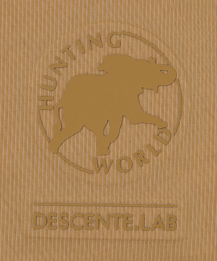 CRAFTED BY DESCENTE.LAB[オルタネイトリーウェーブ ダウンベスト FVE12M]キャメル6234600334メンズ