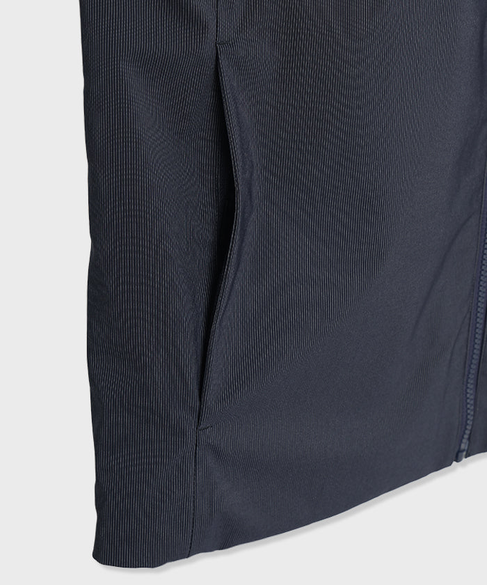 CRAFTED BY DESCENTE.LAB[オルタネイトリーウェーブ ダウンベスト FVE12M]ネイビー6234600378メンズ