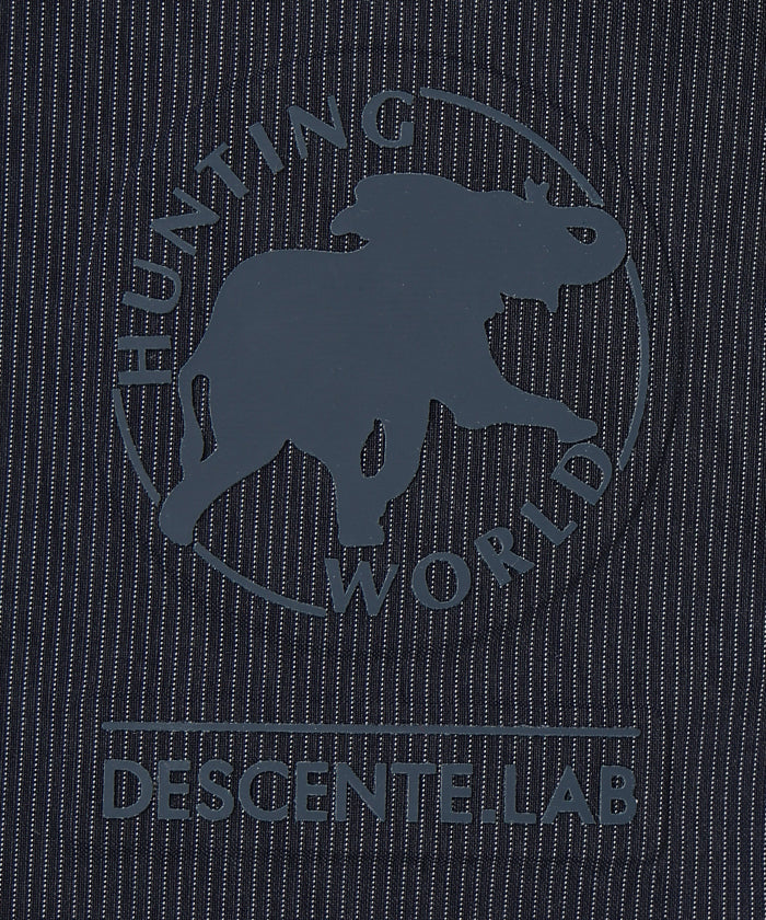 CRAFTED BY DESCENTE.LAB[オルタネイトリーウェーブ ダウンベスト FVE12M]ネイビー6234600378メンズ