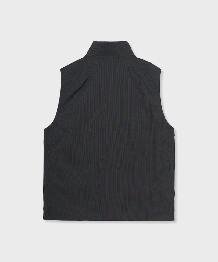 CRAFTED BY DESCENTE.LAB[オルタネイトリーウェーブ ダウンベスト FVE12M]ブラック6234600308メンズ