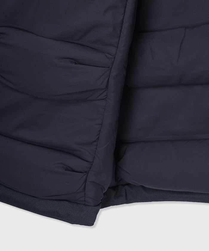 CRAFTED BY DESCENTE.LAB[オルタネイトリーウェーブ ダウンフードジャケット FDJ11M]ネイビー6234600278メンズ