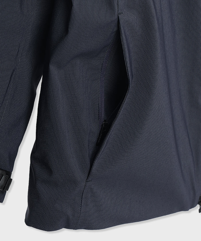 CRAFTED BY DESCENTE.LAB[オルタネイトリーウェーブ ダウンフードジャケット FDJ11M]ネイビー6234600278メンズ