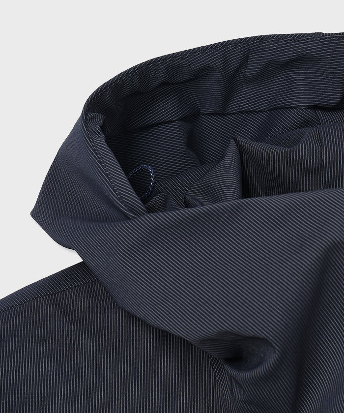 CRAFTED BY DESCENTE.LAB[オルタネイトリーウェーブ ダウンフードジャケット FDJ11M]ネイビー6234600278メンズ