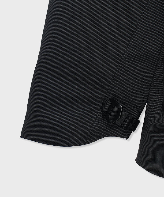 CRAFTED BY DESCENTE.LAB[オルタネイトリーウェーブ ダウンフードジャケット FDJ11M]ブラック6234600208メンズ