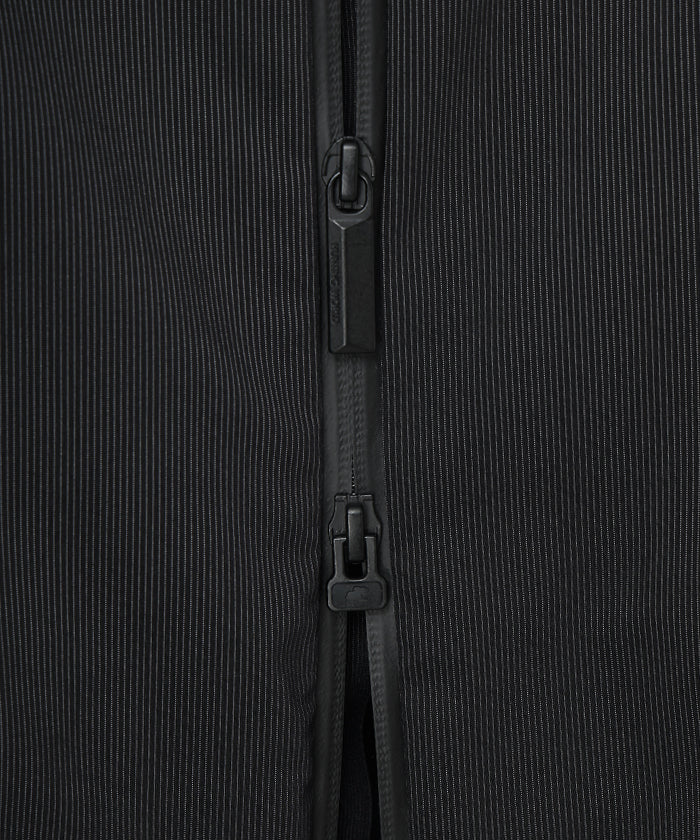 CRAFTED BY DESCENTE.LAB[オルタネイトリーウェーブ ダウンフードジャケット FDJ11M]ブラック6234600208メンズ