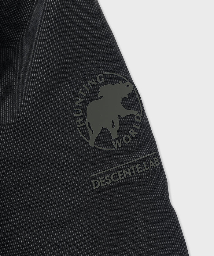 CRAFTED BY DESCENTE.LAB[オルタネイトリーウェーブ ダウンフードジャケット FDJ11M]ブラック6234600208メンズ