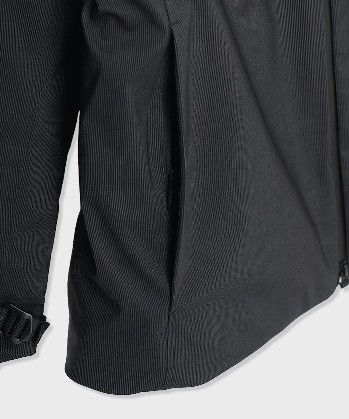 CRAFTED BY DESCENTE.LAB[オルタネイトリーウェーブ ダウンフードジャケット FDJ11M]ブラック6234600208メンズ