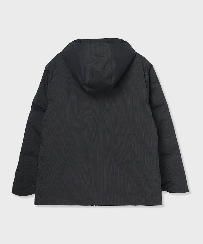 CRAFTED BY DESCENTE.LAB[オルタネイトリーウェーブ ダウンフードジャケット FDJ11M]ブラック6234600208メンズ