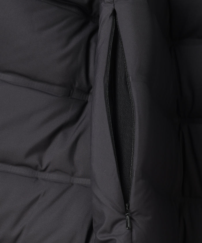 CRAFTED BY DESCENTE.LAB[シンセティック・ベロアツイル ウォータープルーフ ダウンジャケット FDJ10M]ブラック6234600108メンズ