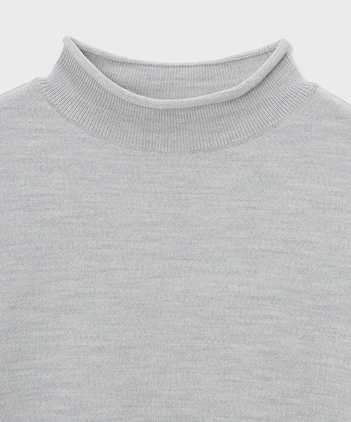 [ニットチュニックドレス 52KN53]グレー6204745305 3