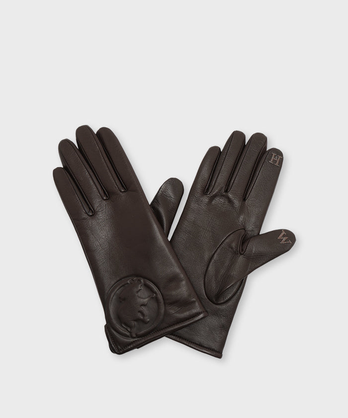 [レザーグローブ 52GL51]ダークブラウン6204865138 2