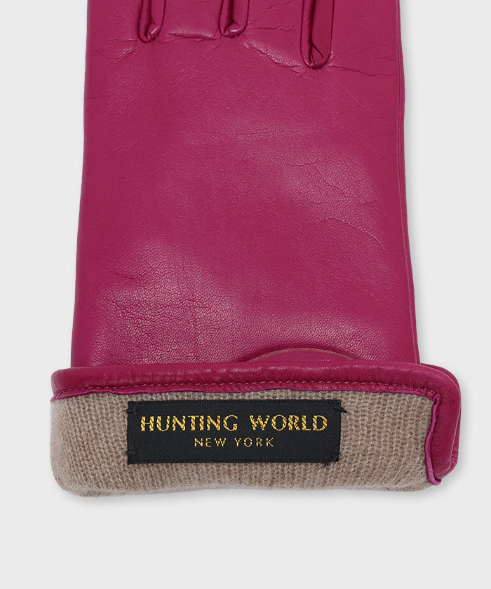 [レザーグローブ 52GL51]ピンク6204865112 6