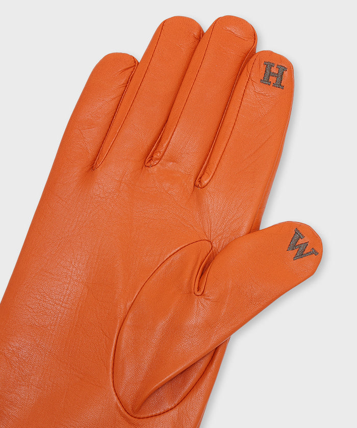 [レザーグローブ 52GL01]オレンジ6204860125 5