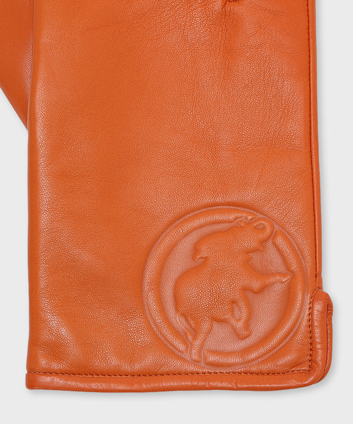 [レザーグローブ 52GL01]オレンジ6204860125 3