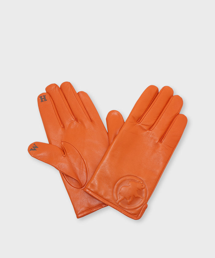 [レザーグローブ 52GL01]オレンジ6204860125 (オレンジ)