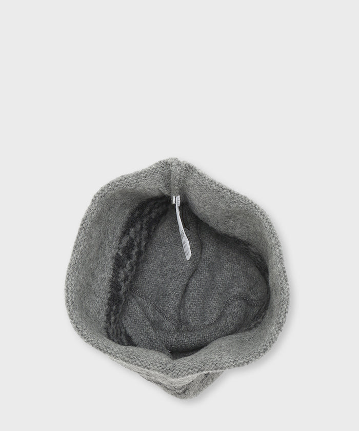 [ケーブルニットキャップ 52CP02]グレー6204890205メンズ&ウィメンズ 6