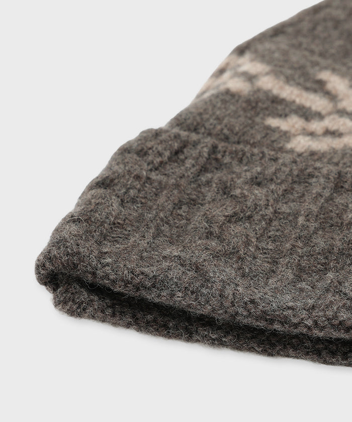 [ケーブルニットキャップ 52CP02]ダークブラウン6204890238メンズ&ウィメンズ 5