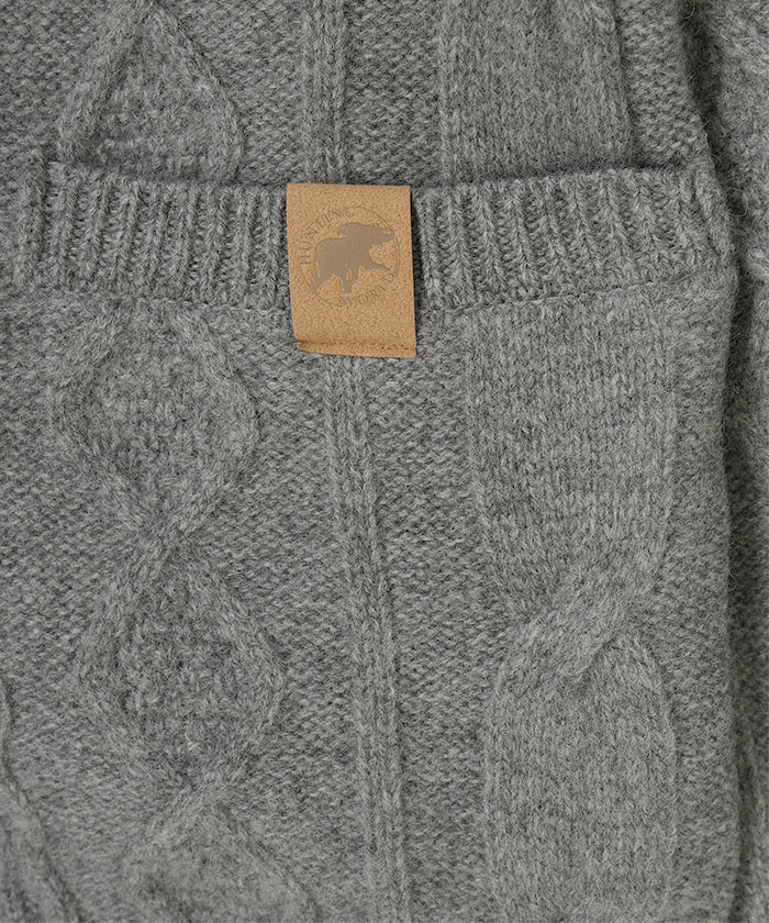 [ケーブルカーディガン 52KN02]グレー6204640205メンズ 5
