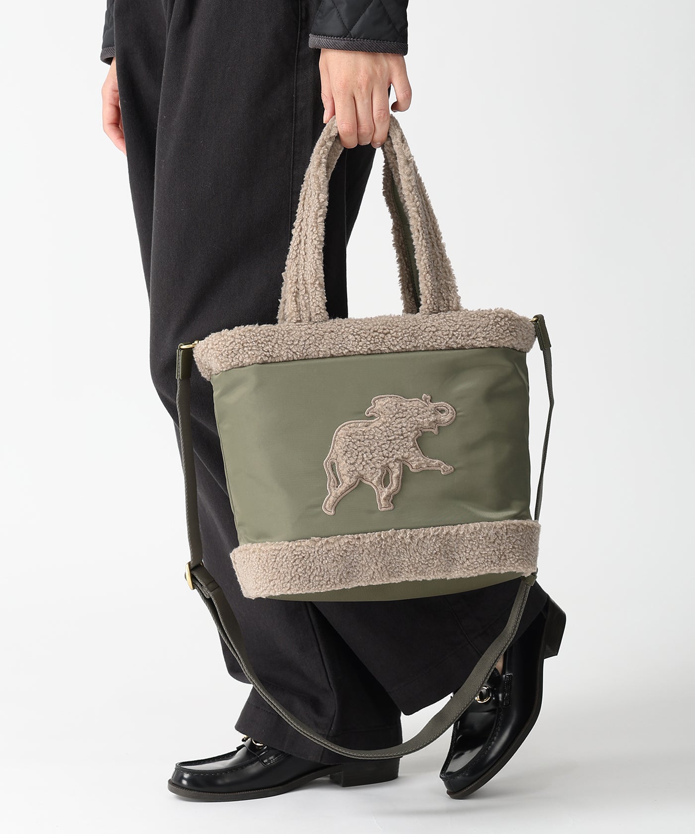 ドルチェ[トートバッグM 7435DLC]ベージュ6109402832 11