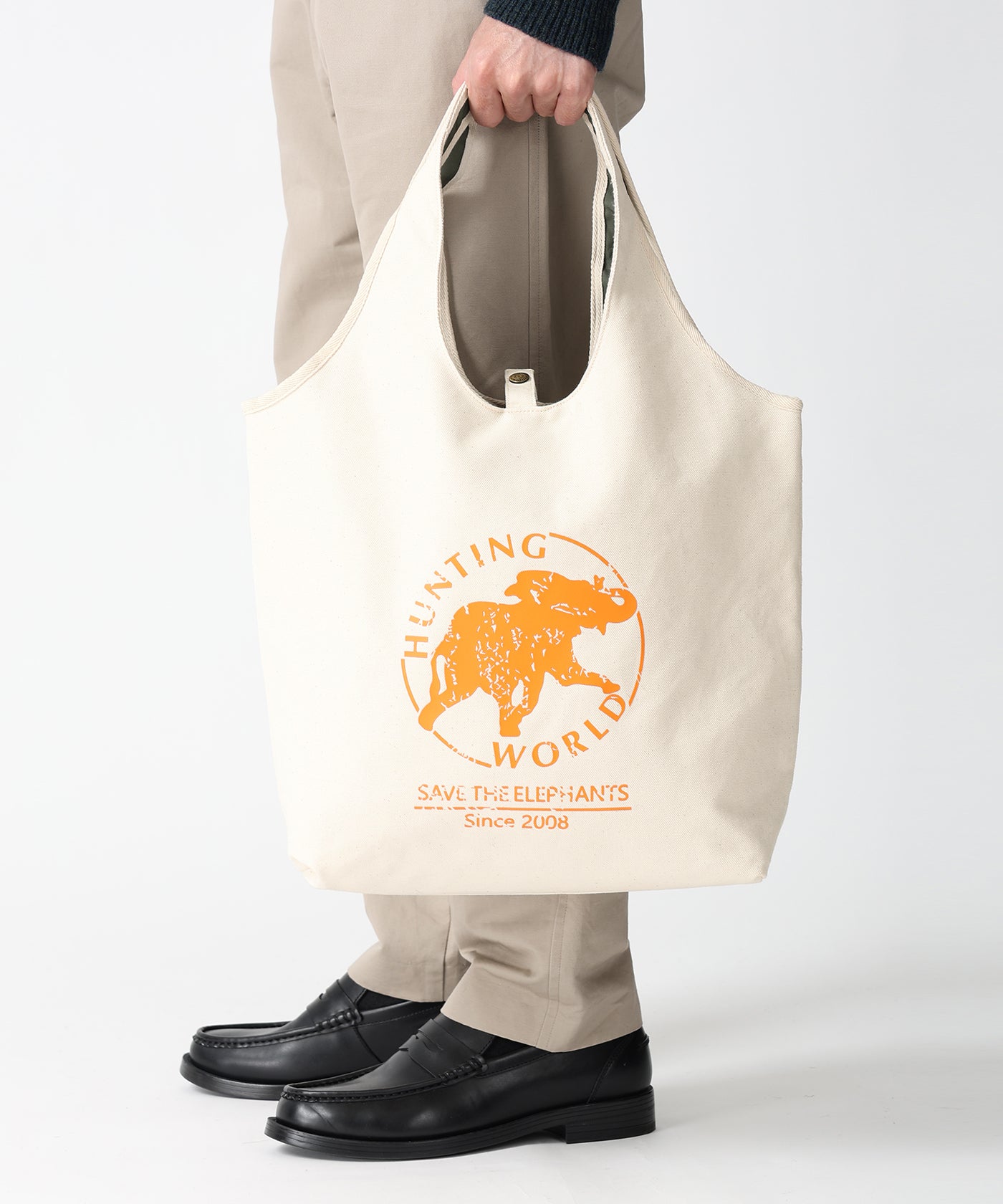 ボルネオチャリティー[トートバッグ L7818BNO ]アイボリー6109432130 9