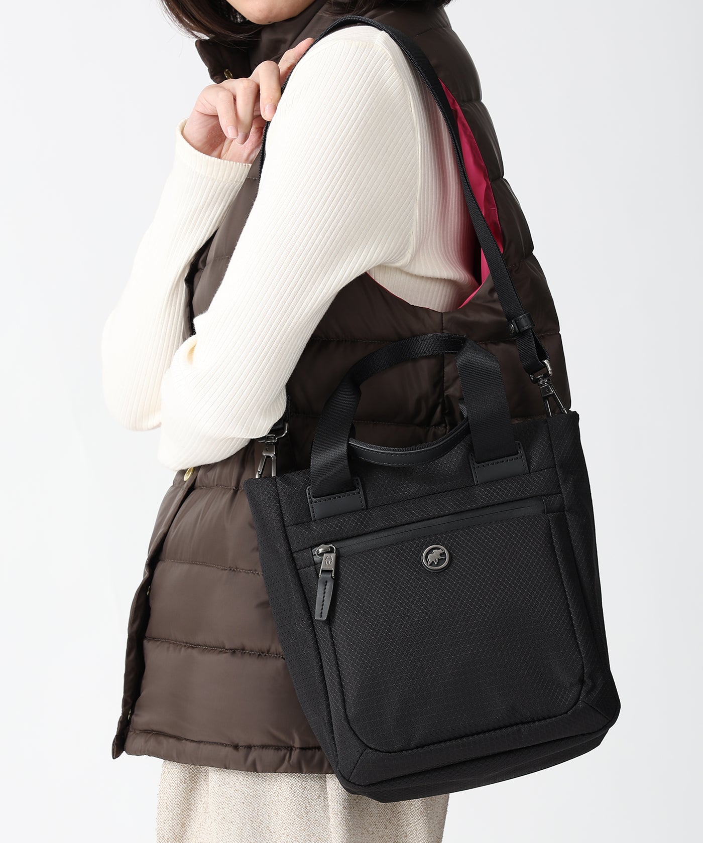 ユーティリティネオ[2WAYミニトートバッグ 6266UTL]ブラック6109175308 12