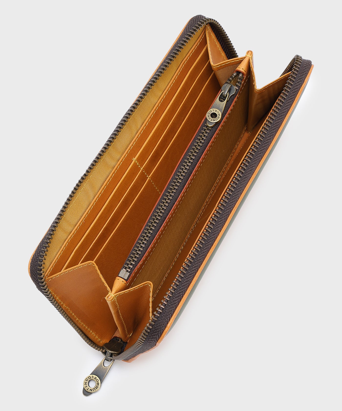 バチューサーパス[ジップロングウォレット957BSS]グリーン6119080455 8