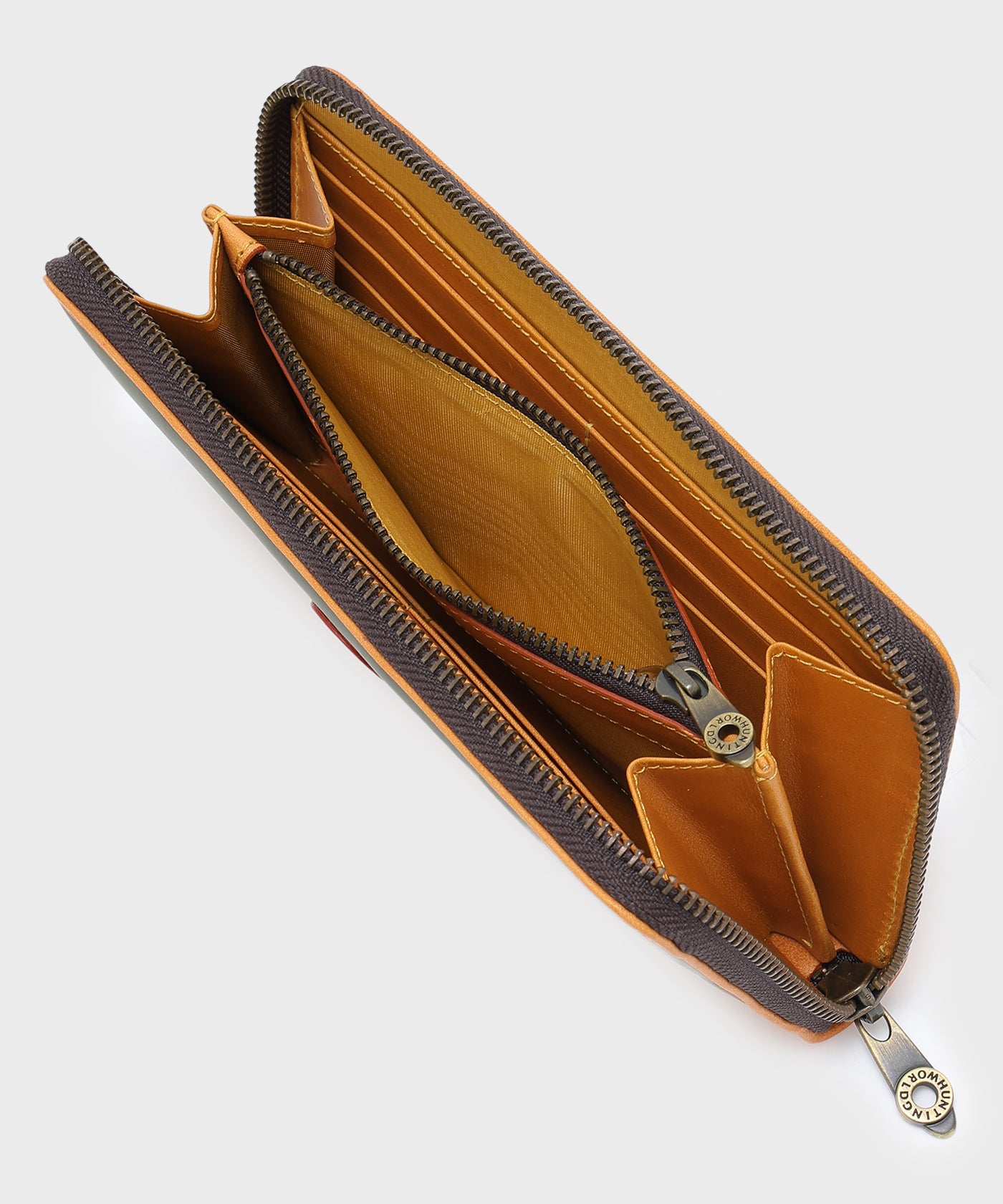 バチューサーパス[ジップロングウォレット957BSS]グリーン6119080455 7