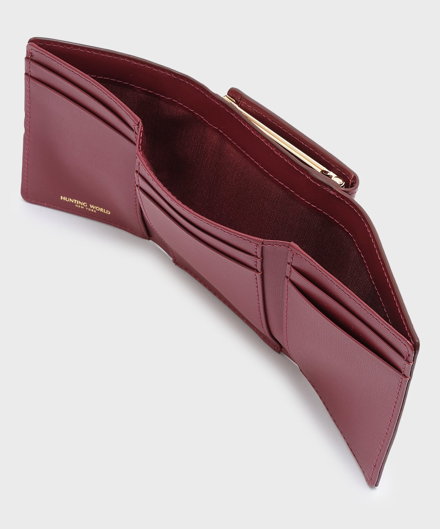 ステラ[トライフォールドウォレット 331STL]バーガンディ6119300918 8